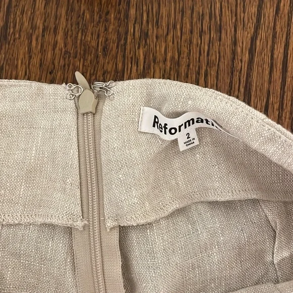 Reformation Cream Wide Leg Jumpsuit - Picture 5 of 10